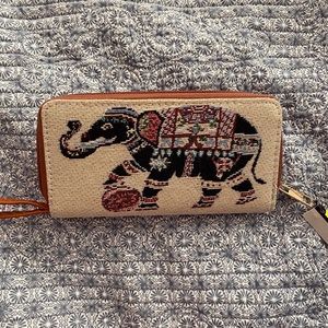 Elephant Wristlet Wallet